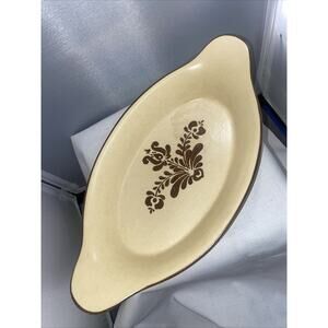 Pfaltzgraff “Village” Au Gratin Oval Casserole Dish 22 oz #270 11.5”
